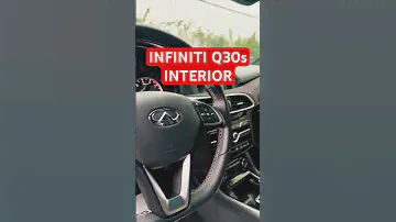 INFINITI Q30S Saloni ko’rinishi! To’liq obzor olaylikmi?