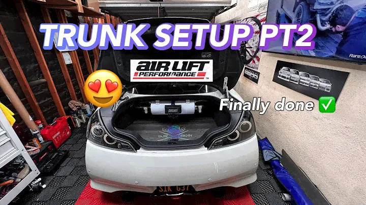 The New G37 Air Lift Trunk Setup!