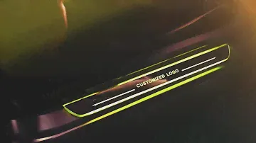 Custom Illuminated LED Door Sill Lights