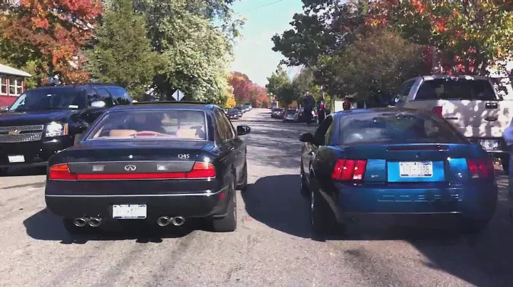 Q45 Mustang cobra exhaust