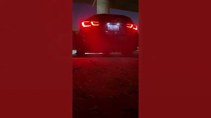 Infiniti Q50 full downpipe with stillen catback exhaust