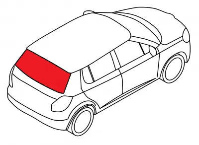 Заднее стекло INFINITI JX35/QX60 (2013-)