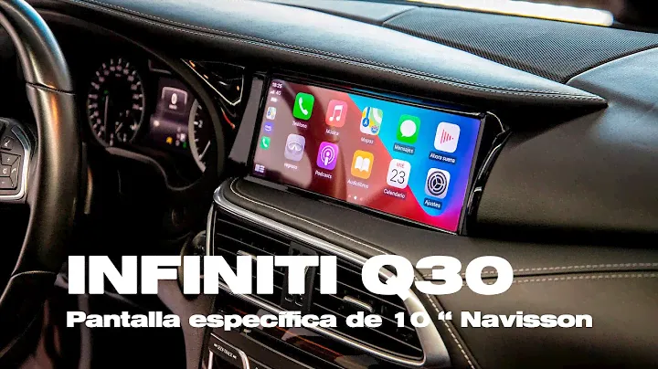 INFINITI Q30 | Pantalla Android de 10 pulgadas