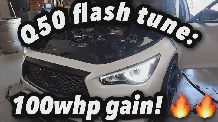 Bisimoto Infiniti Q50 flash tune: 99.9whp and over 530 lb-ft of torque!