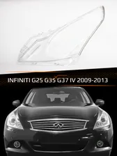 Стекло фары INFINITI G25, G35, G37 IV (2009-2013) рестайлинг (левое)