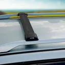 Багажник Ficopro (черный) на рейлинги для Infiniti QX 56 2010-2013