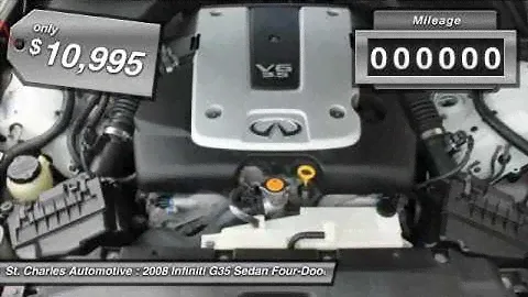 2008 Infiniti G35 Sedan St. Charles Hyundai 45177-1