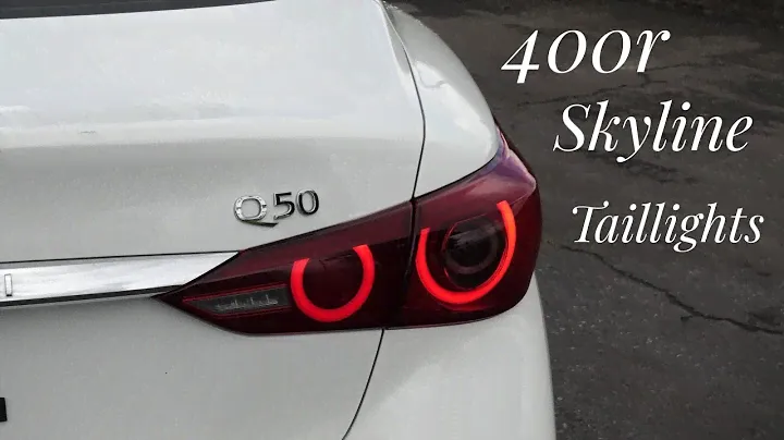 Infiniti Q50 400r Skyline Taillights (Install)