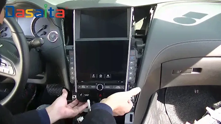 how to remove infinity  Q60 top screen , Q50 is same