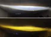 LED ПТФ для Nissan/Infiniti Lightway FOG-10 50W (бел+жёлт)