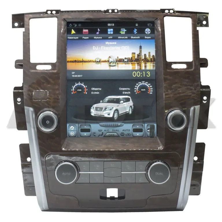 Штатная магнитола Tesla Nissan Patrol (2010-2015), Infiniti Qx56/Qx80 2/32Gb Android ZOY-NP-0