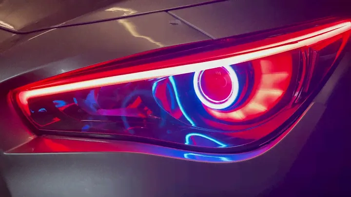 Infiniti Q50 Multicolor Headlights
