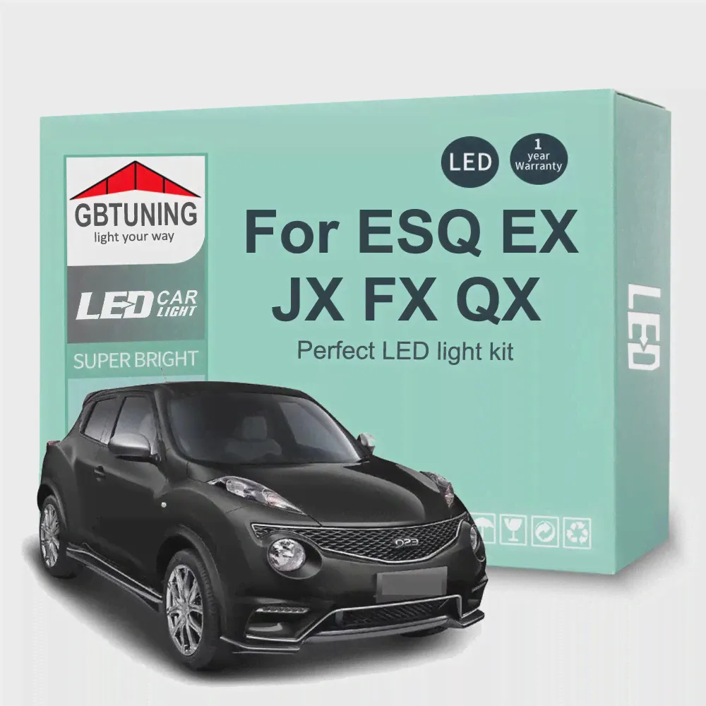 Комплект светодиодных ламп для салона Infiniti QX30 QX50 QX60 QX4 QX70 QX56 QX80 ESQ EX35 JX35 FX35 FX45 FX37, автомобильные внутренние лампы Canbus (art.: 3920bfbcd0f86)-0