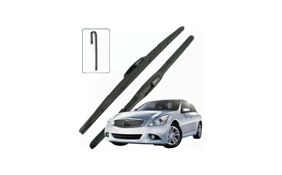 Дворники Infiniti G25 V36 Инфинити Г25 рест. 2010 2011 2012 2013 2014 Щетки стеклоочистителя гибридные ОЕМ для автомобиля 2шт, 650-400