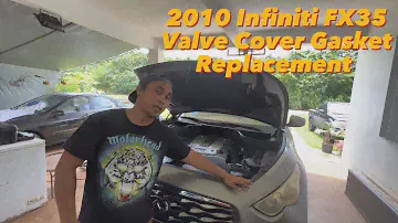 2010 INFINITI FX35 Valve Cover Gasket Replacement | VQ35HR | Infiniti Nissan | 350Z