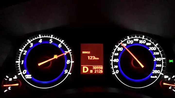 Разгон INFINITI EX37 330hp 0-100km/h. VDS off