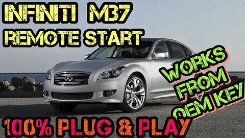 2011-2013 Infiniti M37 Plug & Play Remote Start Kit