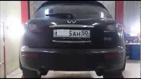 Ремонт катализаторов Infiniti FX 35.Установка пламегасителей и замена резонатора.Москва.