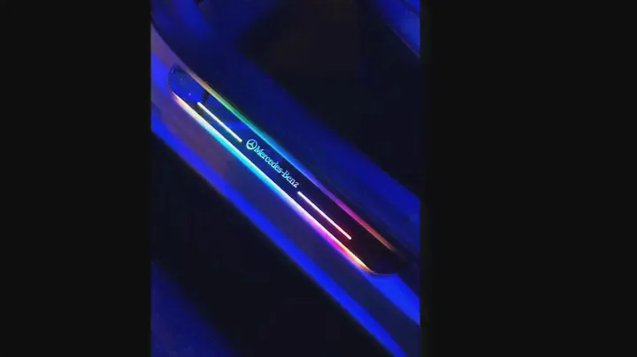 LED Door Sills Pro Installation (Magnet+Tape)