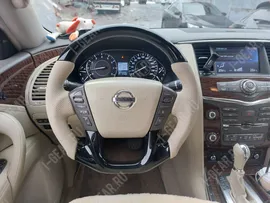 Руль Анатомический бежевый Infiniti QX56, QX80, Patrol Y62