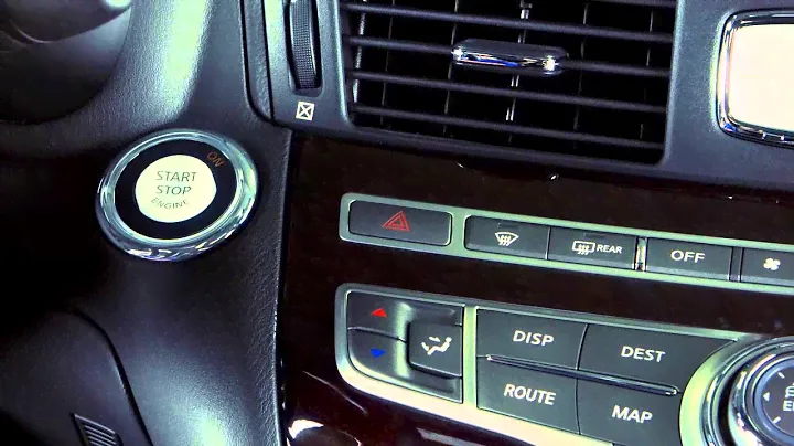 Infiniti M 2013 — Выключатель аварийной световой сигнализации