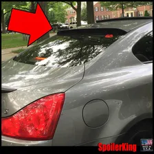Infiniti G37 (V36) 2dr Coupe 2008-2015 Rear Window Roof Spoiler XL (380R)