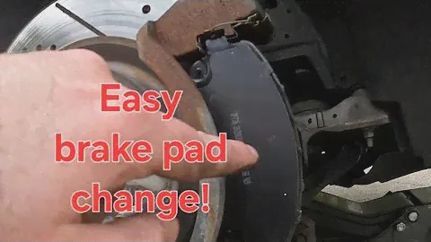 Infiniti Q50 front brake pad change DIY