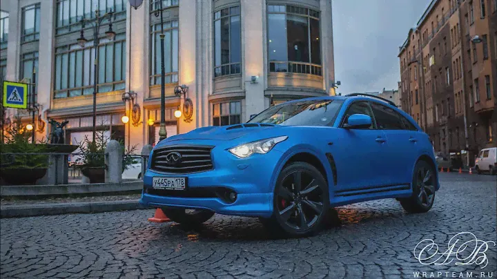Ужас!!! Сгнила машина под плёнкой ??? Неееет!!! Infiniti fx37