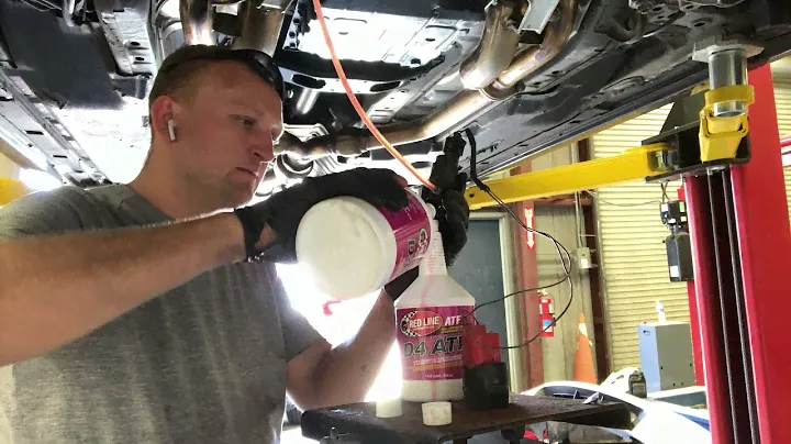 Infinity q50,60 transmission fluid change without a special pump