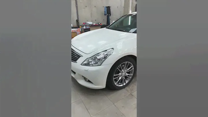 #detailing #infiniti #g25 полировка и керамика