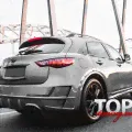 Задний бампер Versus на Infiniti QX70 (FX35, 37, 50)