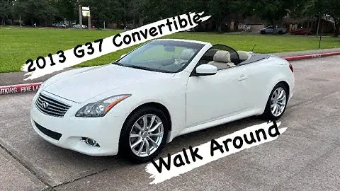 2013 Infiniti G37 Convertible - Hard Top - Walk Around - Interior - Exterior - Open/Close Top