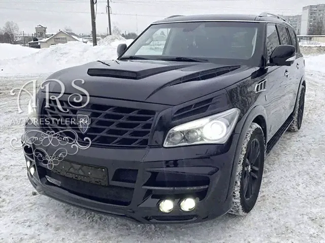 Пластиковый капот Infiniti QX56, QX80 (z62) Nismo Design-2
