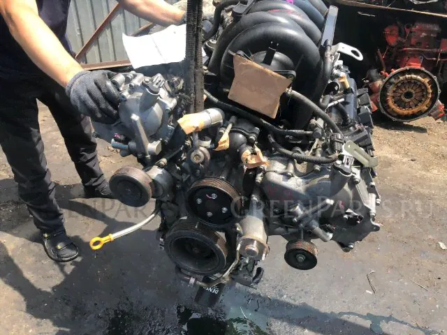 Двигатель на Nissan INFINITI QX56 JA60 VK56 VVTI-0