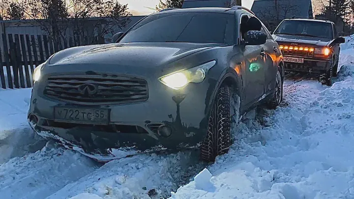 INFINITI fx37 WINTER OFFROAD | ИНФИНИТИ фх37 БЕЗДОРОЖЬЕ ЗИМОЙ
