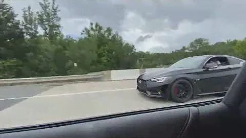 Infiniti Q60 RS vs Camaro SS both tuned