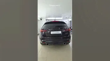 Infiniti Fx37s - полировка лобового стекла