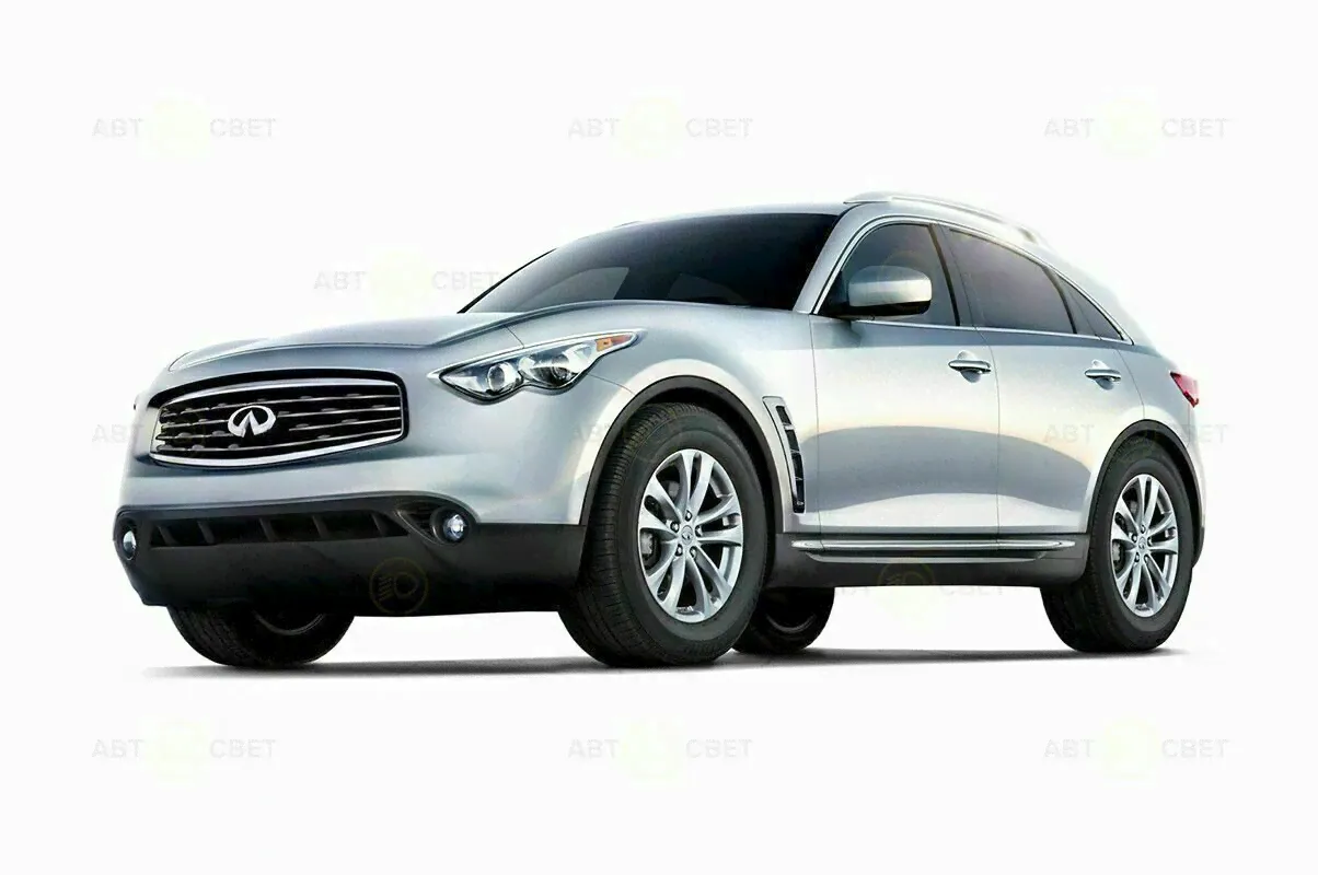 Стекло фары Infiniti FX35 2008-2013 Левое