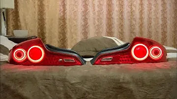Фонари в стиле gtr на infiniti g35 coupe рестайлинг