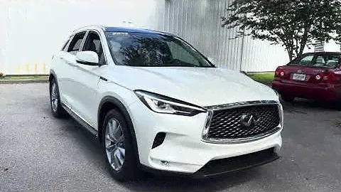 2019 INFINITI QX50 LUXE SUV White