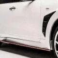 Молдинги дверей Draco на Infiniti QX70 (FX35, 37, 50)