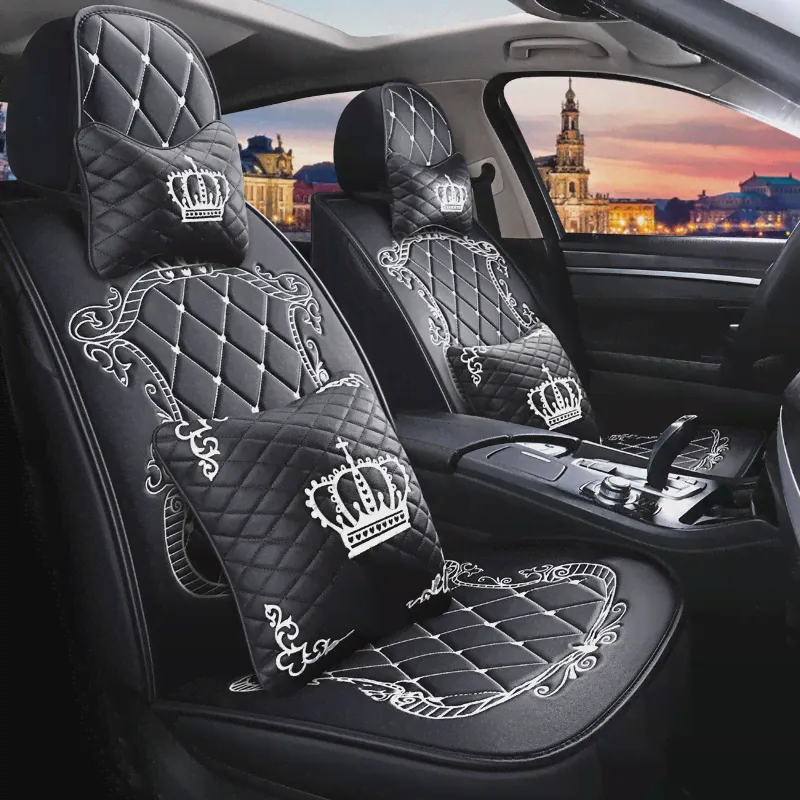 Универсальные Чехлы для автокресел из искусственной кожи Infiniti FX35 Q50 Q30 ESQ QX50 QX60 QX70 EX JX35 G35 G37 Автоаксессуары-0