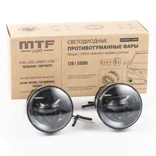 Светодиодные противотуманные фары MTF 12V Nissan/Infiniti 5000K (FL10NSJ)