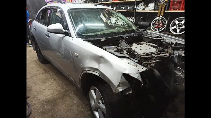 Запуск VQ35DE на Infiniti FX35 S50 2007г перед разбором