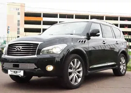 Аренда 6 местного Infiniti QX80 с водителем