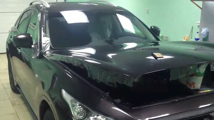 Антигравийная пленка на Infiniti FX37