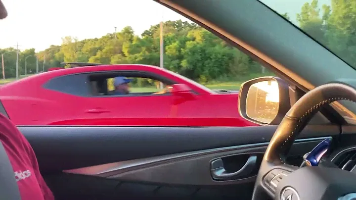 Camaro ZL1 vs. 2019 Infiniti Q50 3.0 Silver Sport
