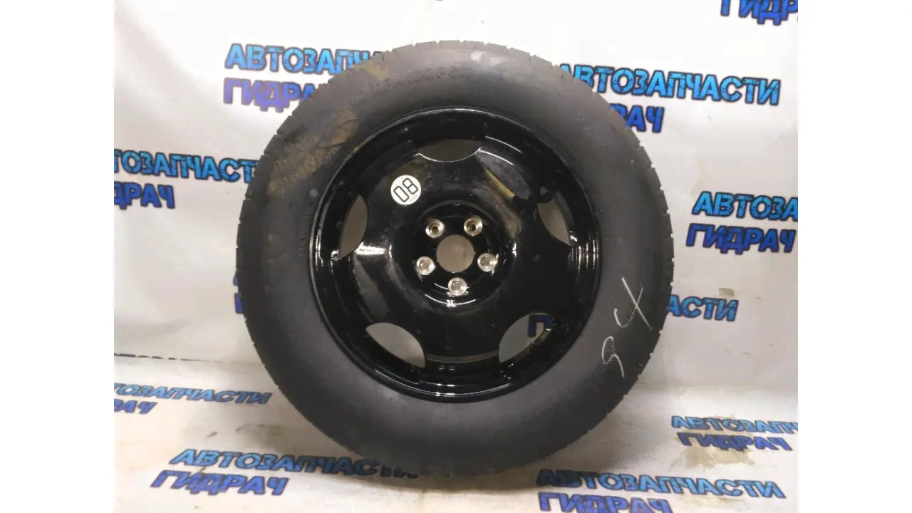 Колесо запасное (докатка) Infiniti FX50 (S51) 403001CB7A Отличное состояние.Bridgestone 175/90/18, PCD5x114,3, DIA66,1.