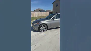 Infiniti M37 on 22’s #infiniti #rims #cars #viral