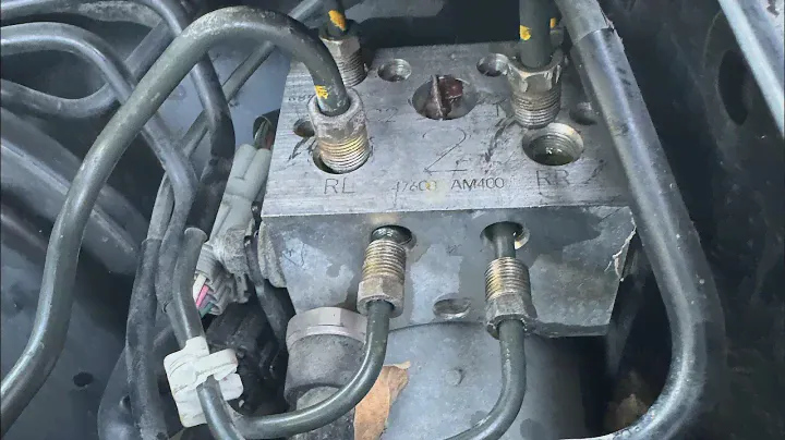 How to replace your ABS module on your G35